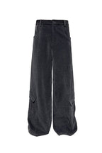 Washed Side Pocket Pants
