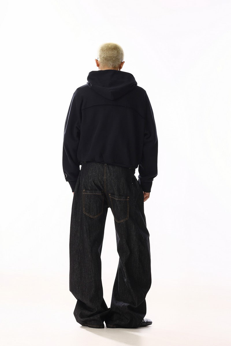 Raw Blade Cut Jeans