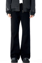 Draped Flare Jeans