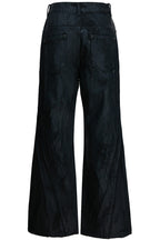 Waxed Black Studded Jeans