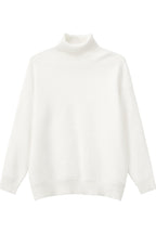 Heavyweight Turtleneck Knit Sweater