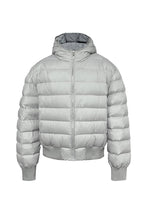 Relaxed Hooded Puffer Jacket