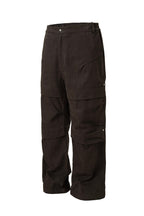 Deconstructed Utility Wide Leg Pants
