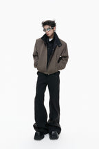 Textured Layered Jacket