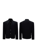 Layered V-Neck Blazer