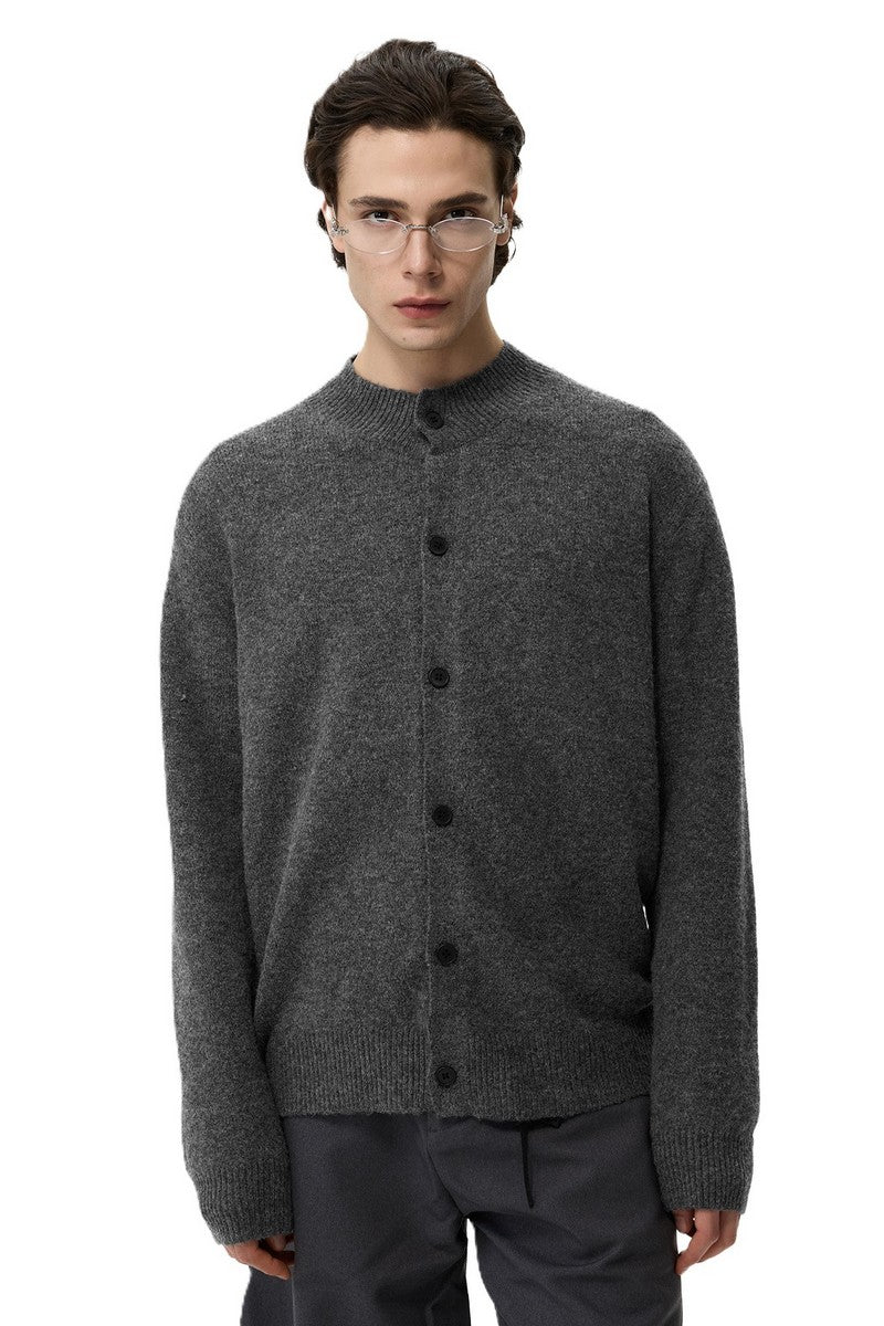 Button Up Knit Cardigan