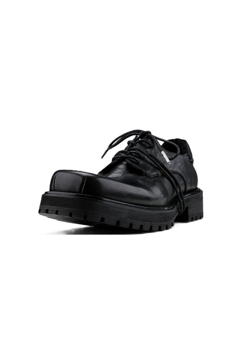 Nightblood Washed Derby Shoes