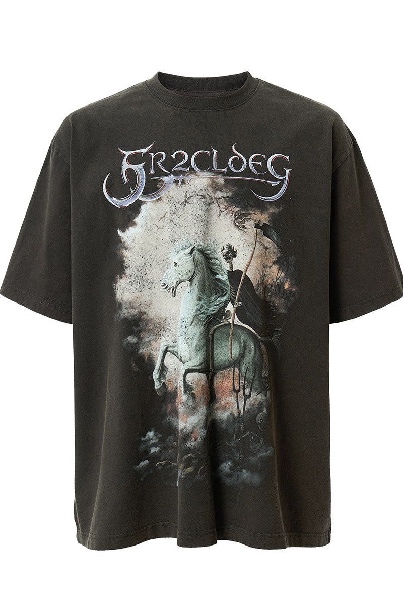 Washed Vintage Graphic T-Shirt