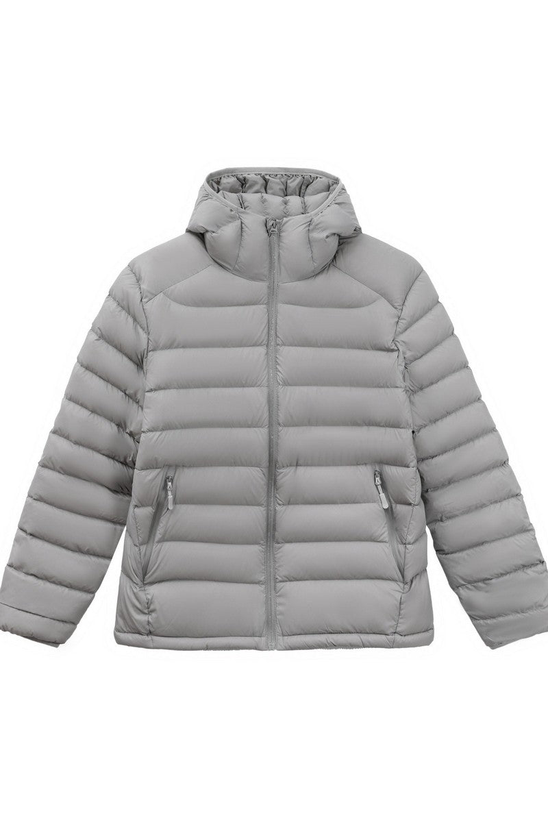 Hooded Quilted Puffer Jacket