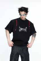 Deconstructed Print T-Shirt