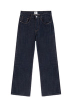 Washed Flared Vintage Raw Jeans