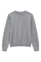 Crewneck Oversized Knit Sweater