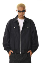 Short Vintage Flight Jacket