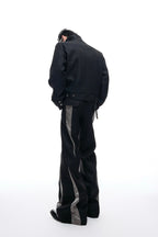 Colorblock Deconstructed Trousers