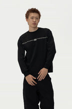 Arrow Logo Oversized Long Sleeve Tee