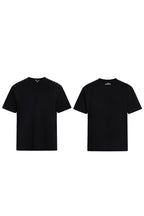 Pleated Studded V-Neck T-Shirt