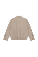 Relaxed Twill Zip Jacket