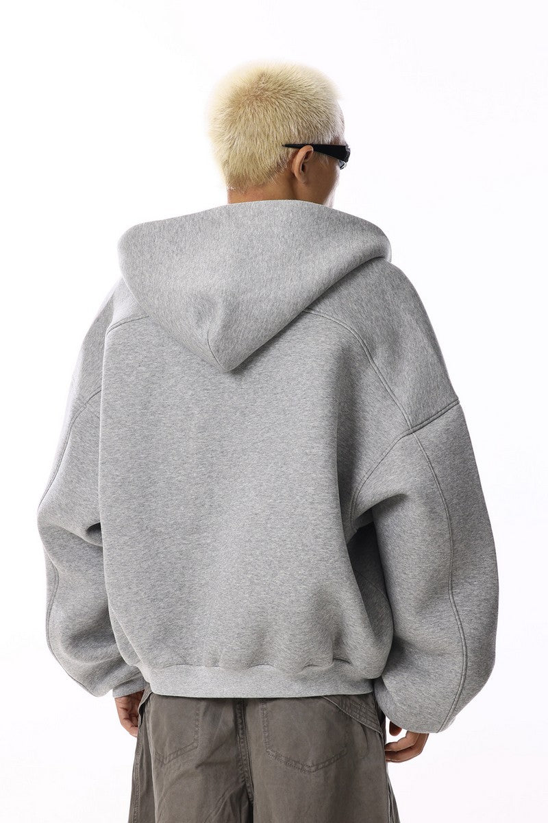 Heavy Zip-Up Hoodie