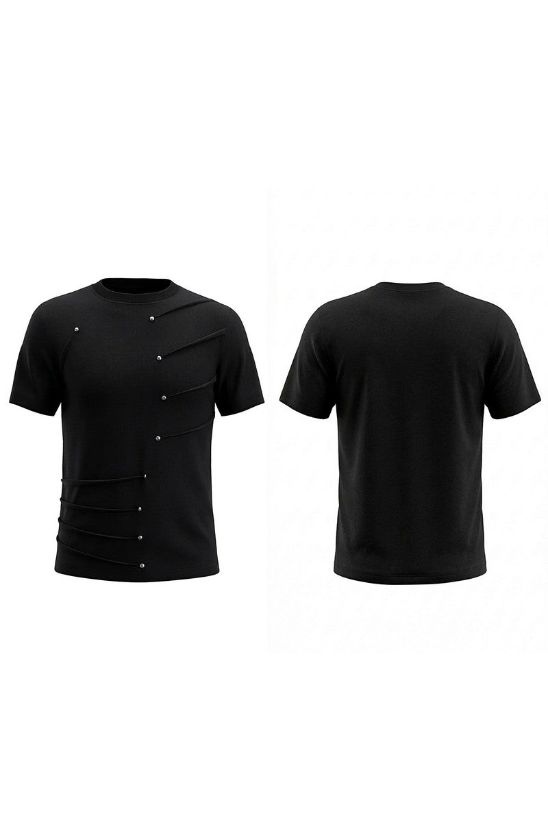 Studded Crewneck T-Shirt