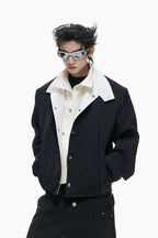 Textured Layered Jacket