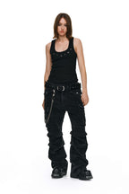 Washed Corduroy Cargo Pants