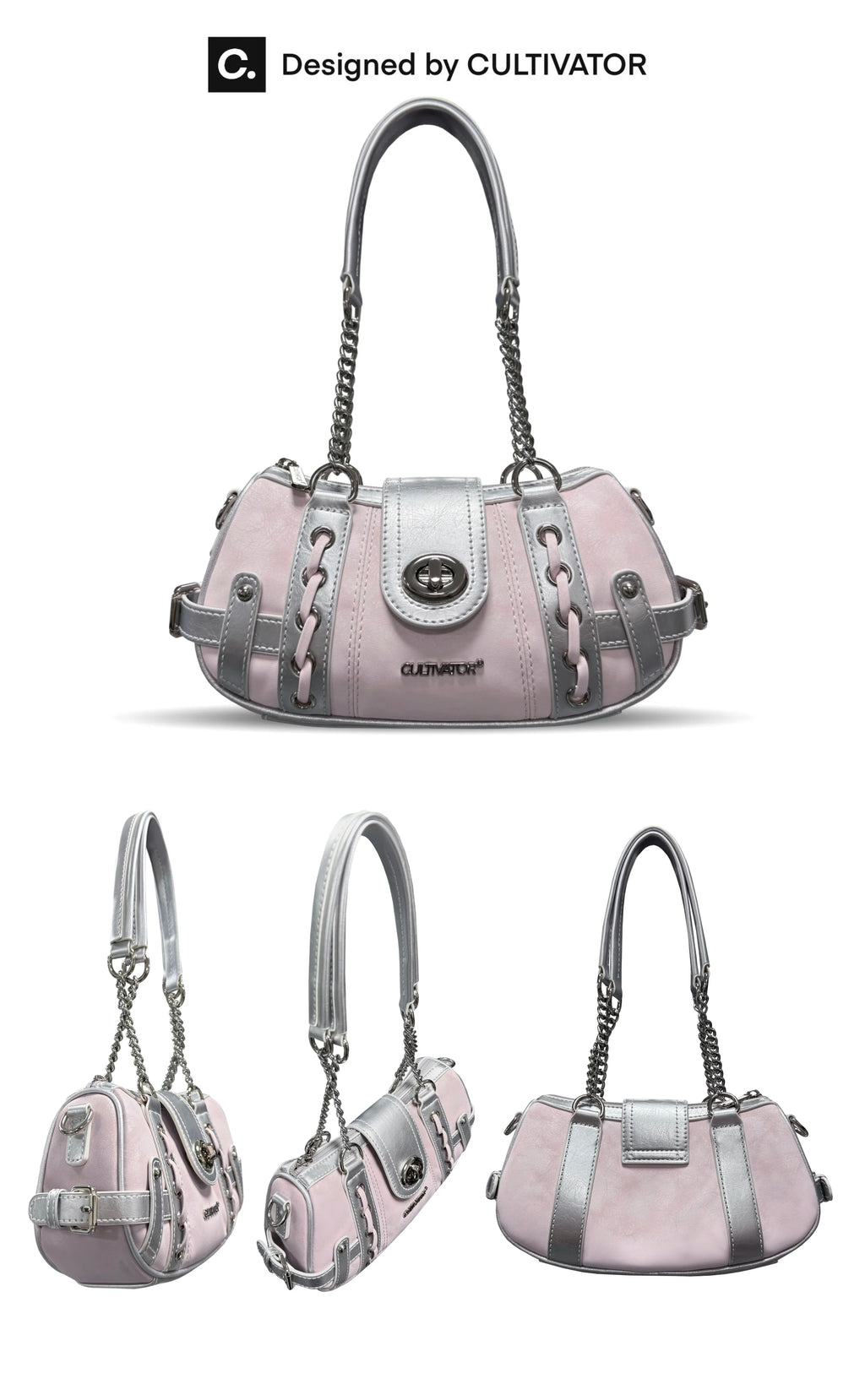 Y2K Chain Underarm Bag