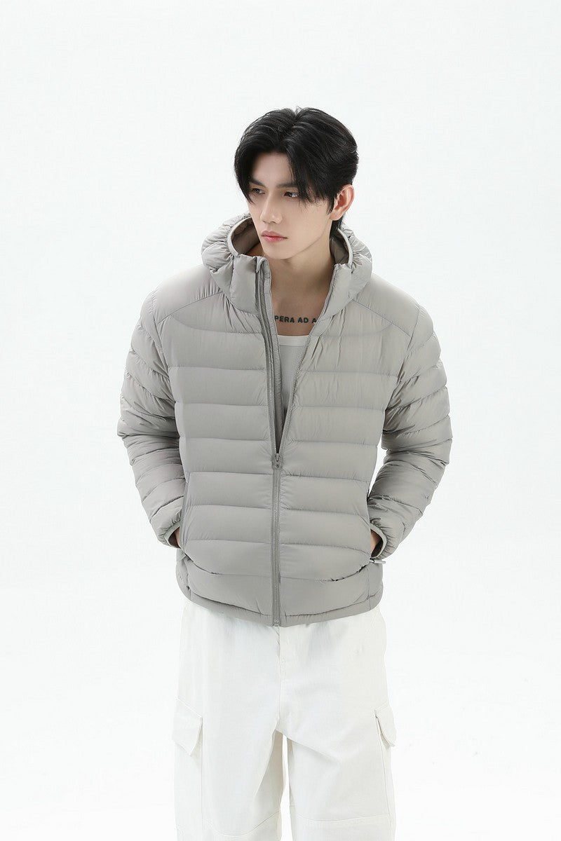 Hooded Quilted Puffer Jacket