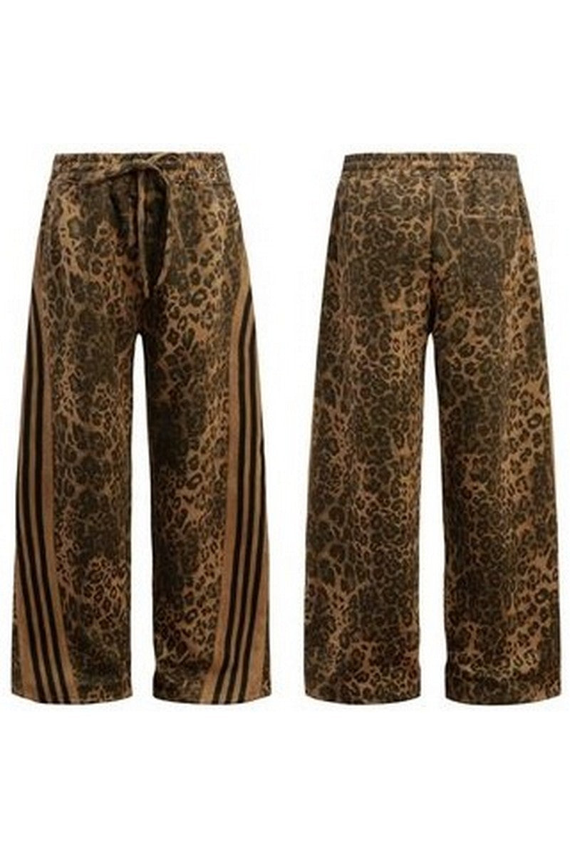 Leopard Stripe Utility Pants - EU Only