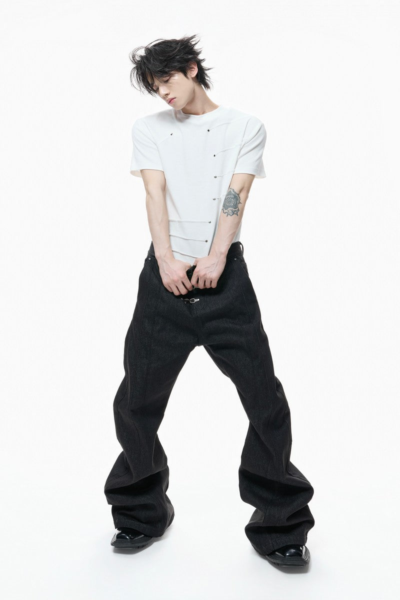 Studded Crewneck T-Shirt