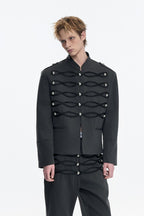 Napoleon Striped Flared Trousers