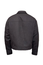 Textured Jacquard Utility Jacket