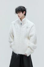 Pearl Fleece Knit Cardigan - EU Only