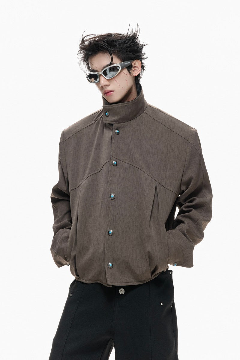 Textured Layered Jacket