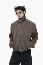 Textured Layered Jacket