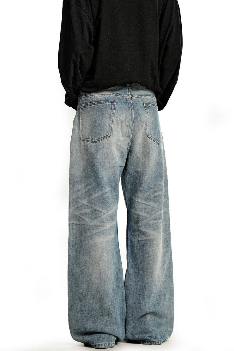 Whisker Wash Jeans