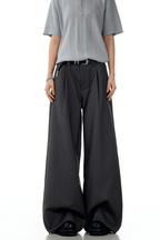 Straight Casual Trousers