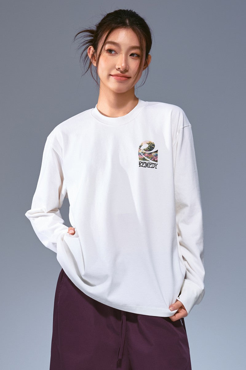 Floral Insect Embroidery Tee