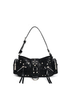 Waxed Leather Biker Bag