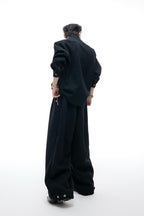 Layered Loose Trackpants