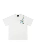 Vine Floral Embroidered Tee