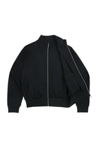 Cropped Zip-Up Sweater