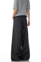 Straight Casual Trousers