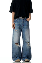 Washed Blue Vintage Jeans