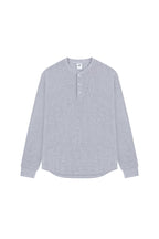Waffle Henley Long Sleeve Tee - EU Only