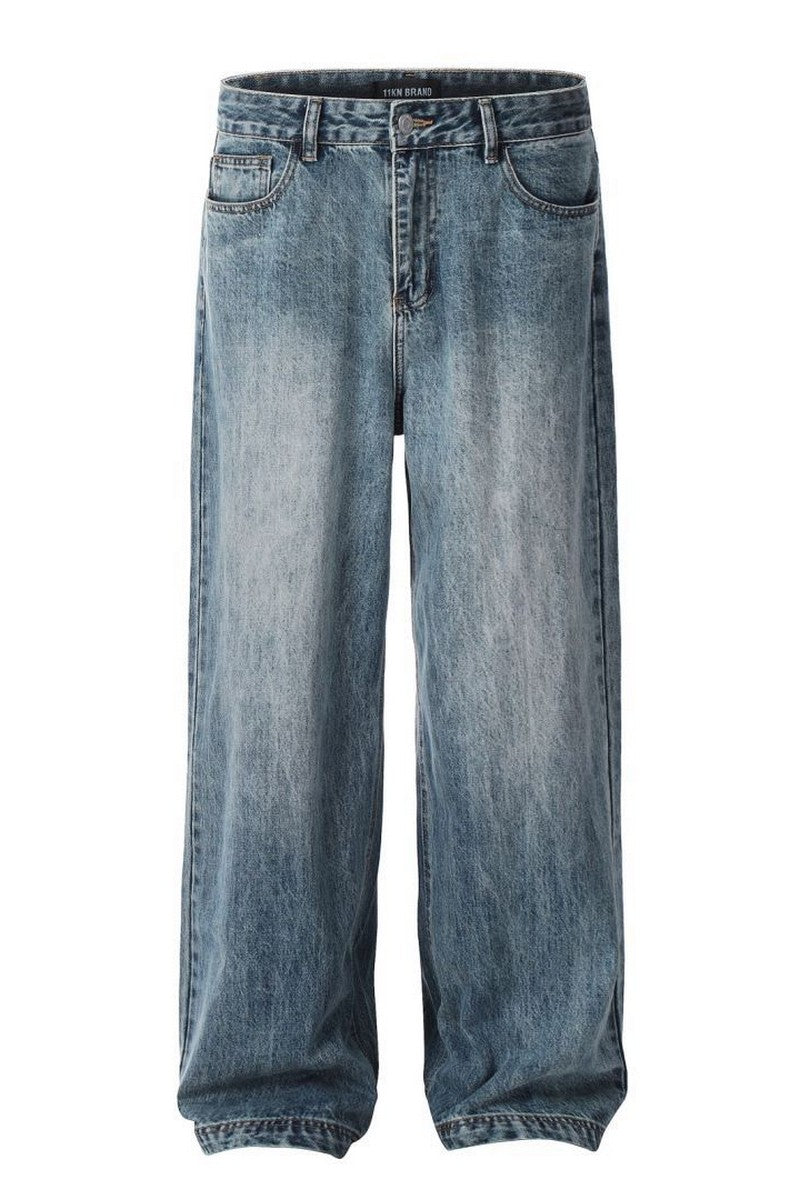 Straight Leg Wide Jeans