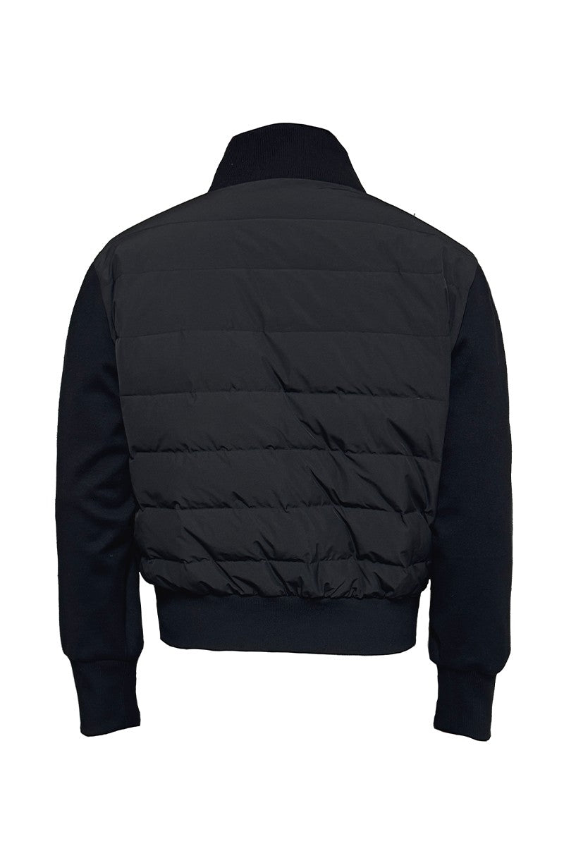 Lightweight Ribbed Collar Puffer