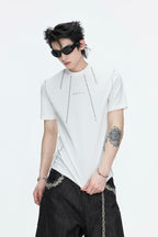 Contrast Stitch Slim T-Shirt