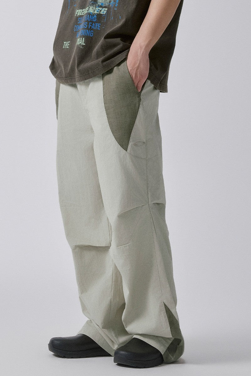 Colorblock Utility Cargo Pants