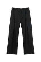 Old Money Pleated Wool Trousers