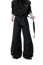 Textured Pearl Trousers